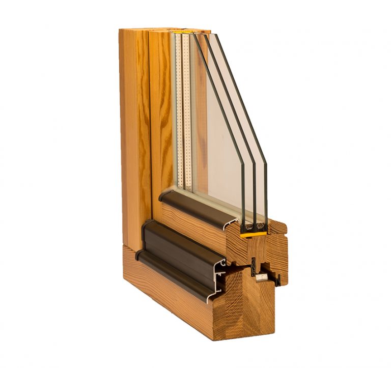 wooden window's profile