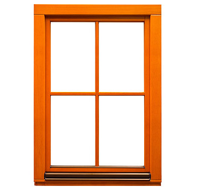 window from wood