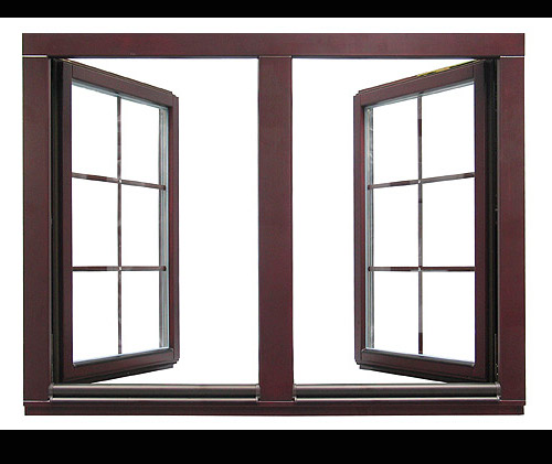 window from wood